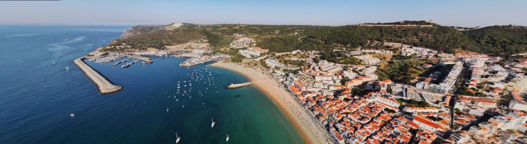Casa Helio A 150M Da Praia Do Ouro Sesimbra Luaran gambar